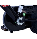 Hot Wheels Kids bike - Boys - 12 inch - Black Orange Blue - Two hand brakes
