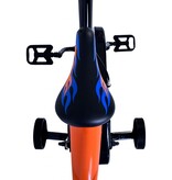 Hot Wheels Kids bike - Boys - 16 inch - Black Orange Blue - Two hand brakes