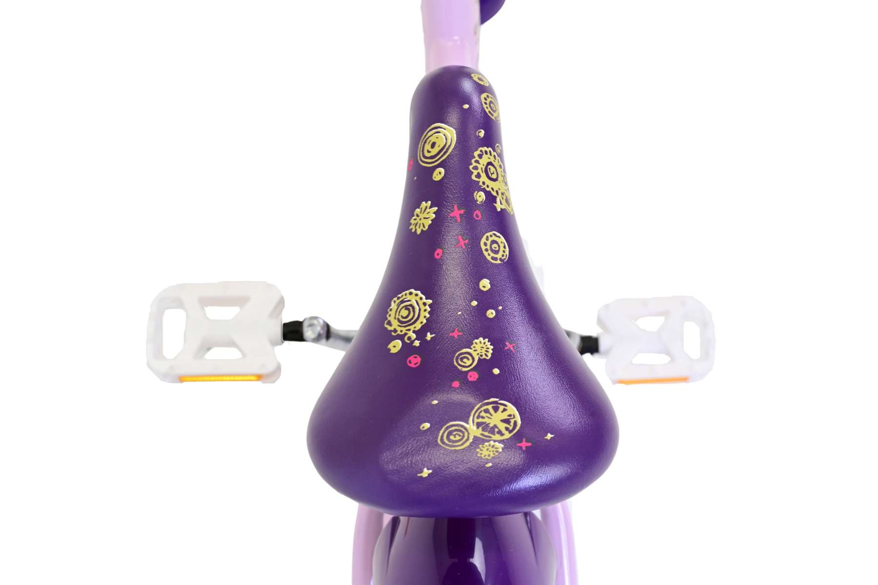 Disney Wish Kinderfahrrad - Mädchen - 14 Zoll - Lila