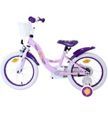 Disney Wish Kinderfahrrad - Mädchen - 14 Zoll - Lila
