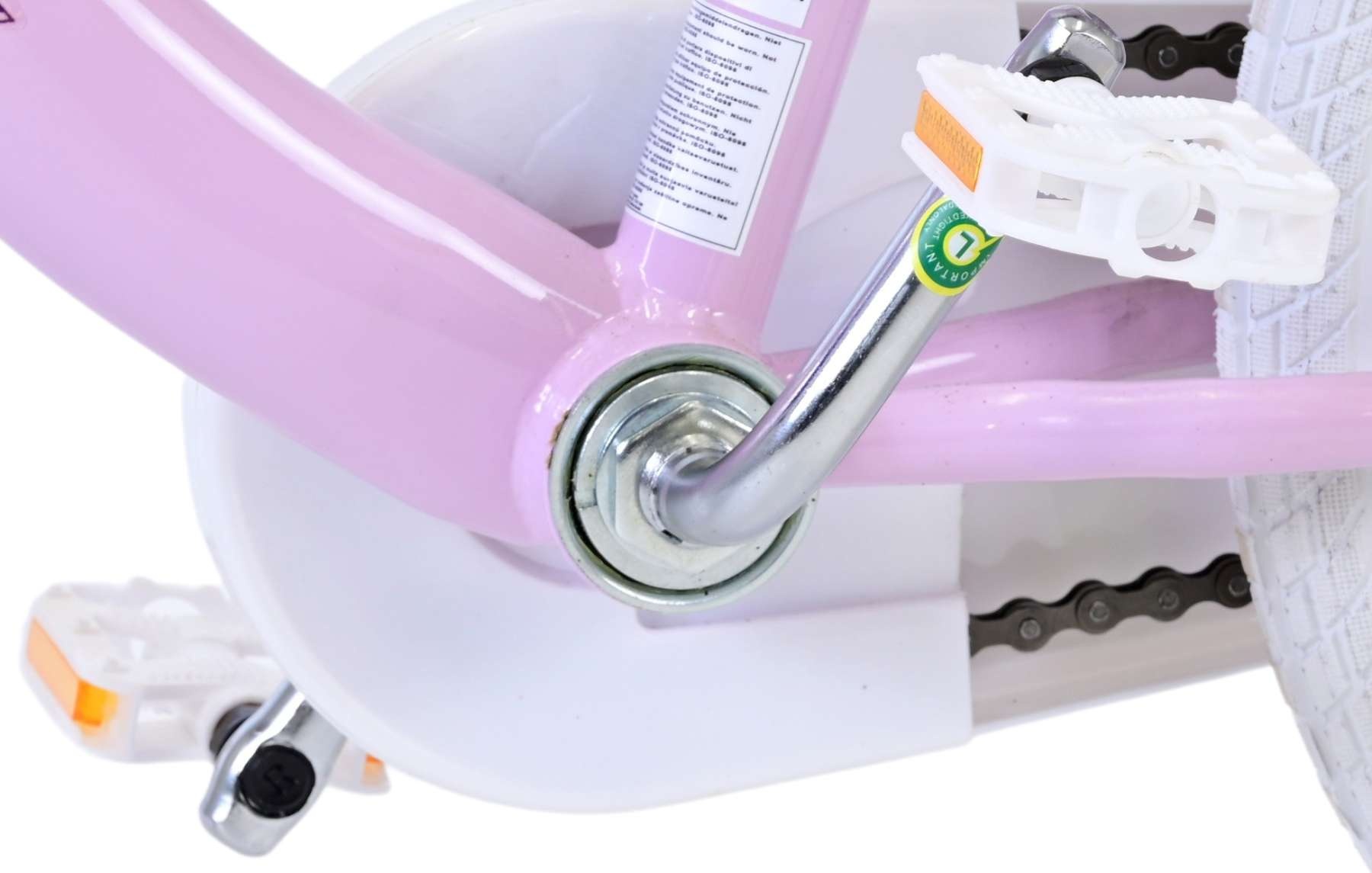 Disney Wish Kinderfahrrad - Mädchen - 14 Zoll - Lila