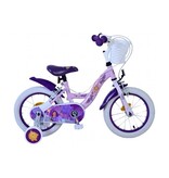 Disney Wish Kinderfiets - Meisjes - 14 inch - Paars - Twee handremmen