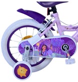 Disney Wish Kinderfiets - Meisjes - 14 inch - Paars - Twee handremmen