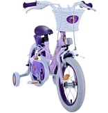 Disney Wish Kinderfiets - Meisjes - 14 inch - Paars - Twee handremmen