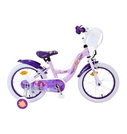 Disney Wish Kinderfiets - Meisjes - 16 inch - Paars - Twee handremmen