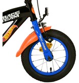 Hot Wheels Kids Bike - Boys - 12 inch - Black Orange Blue