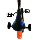 Hot Wheels Kids Bike - Boys - 12 inch - Black Orange Blue