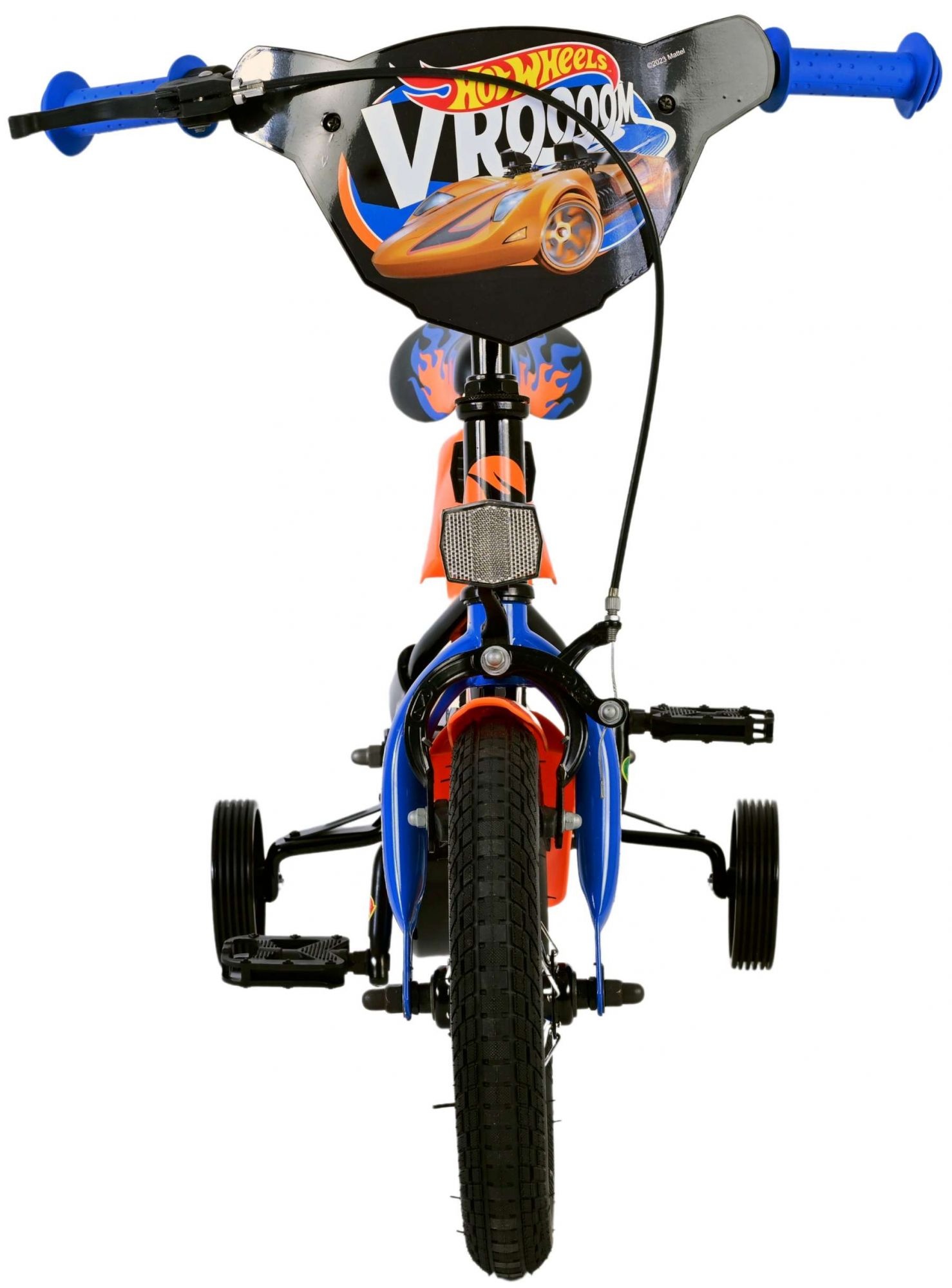 Hot Wheels Kids Bike - Boys - 12 inch - Black Orange Blue