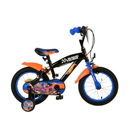 Hot Wheels Kinderfahrrad - Jungen - 14 Zoll - Schwarz - Zweihandbremsen