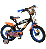 Hot Wheels Kinderfahrrad - Jungen - 14 Zoll - Schwarz - Zweihandbremsen