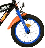 Hot Wheels Kinderfahrrad - Jungen - 14 Zoll - Schwarz - Zweihandbremsen