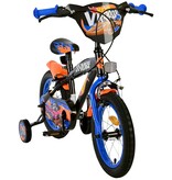 Hot Wheels Kinderfahrrad - Jungen - 14 Zoll - Schwarz - Zweihandbremsen