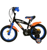 Hot Wheels Kinderfahrrad - Jungen - 14 Zoll - Schwarz - Zweihandbremsen