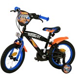 Hot Wheels Kinderfahrrad - Jungen - 14 Zoll - Schwarz - Zweihandbremsen