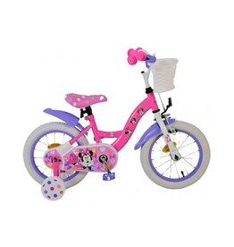 Disney Minnie Cutest Ever! Kinderfahrrad - Mädchen - 14 Zoll - Rosa