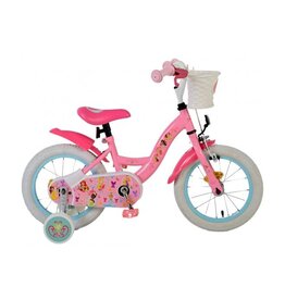Disney Princess Kinderfahrrad - Mädchen - 14 Zoll - Rosa