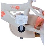 Disney Stitch Kinderfiets - Meisjes - 12 inch - Creme - Koraal - Blauw