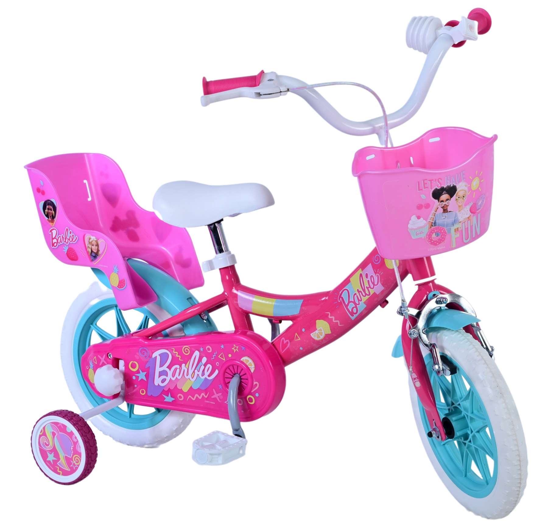 Barbie Kinderfiets - Meisjes - 12 inch - Roze