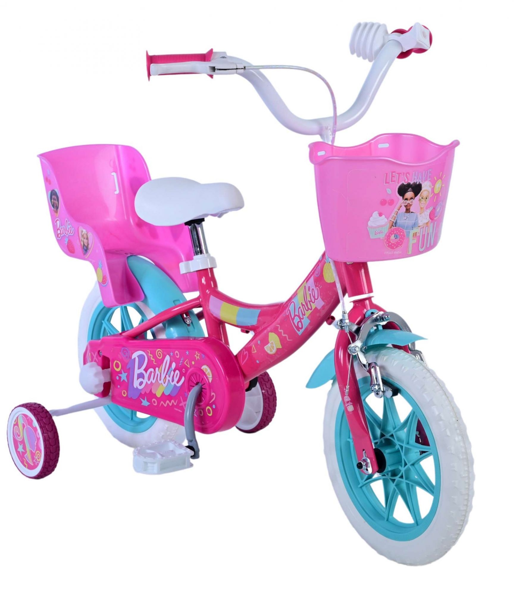 Barbie Kinderfiets - Meisjes - 12 inch - Roze