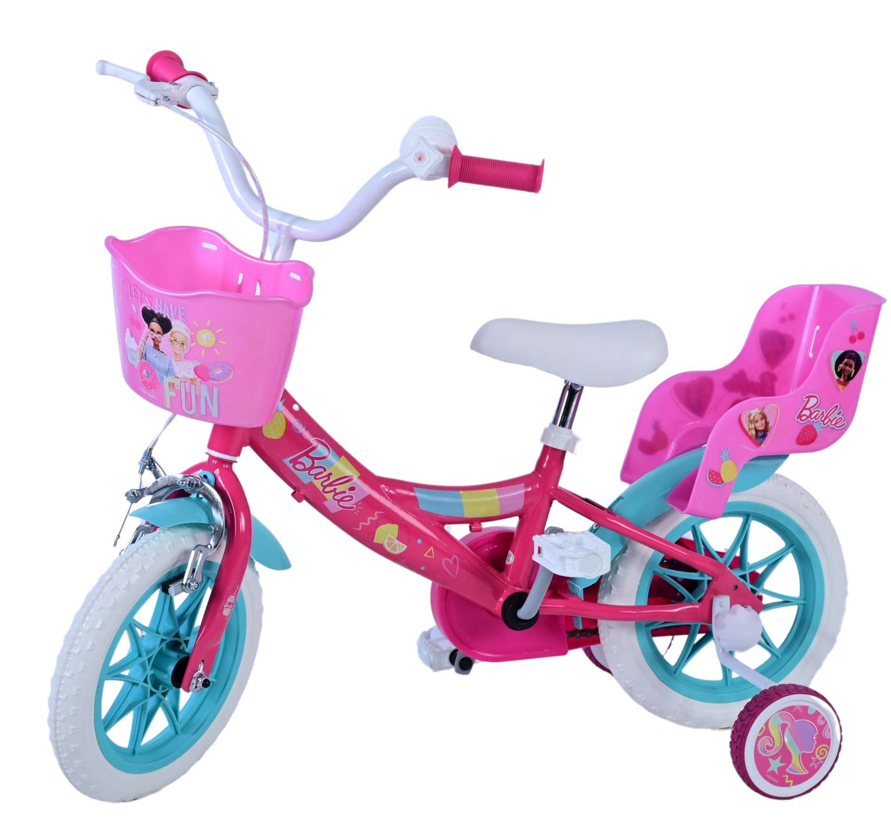 Barbie Kinderfiets - Meisjes - 12 inch - Roze