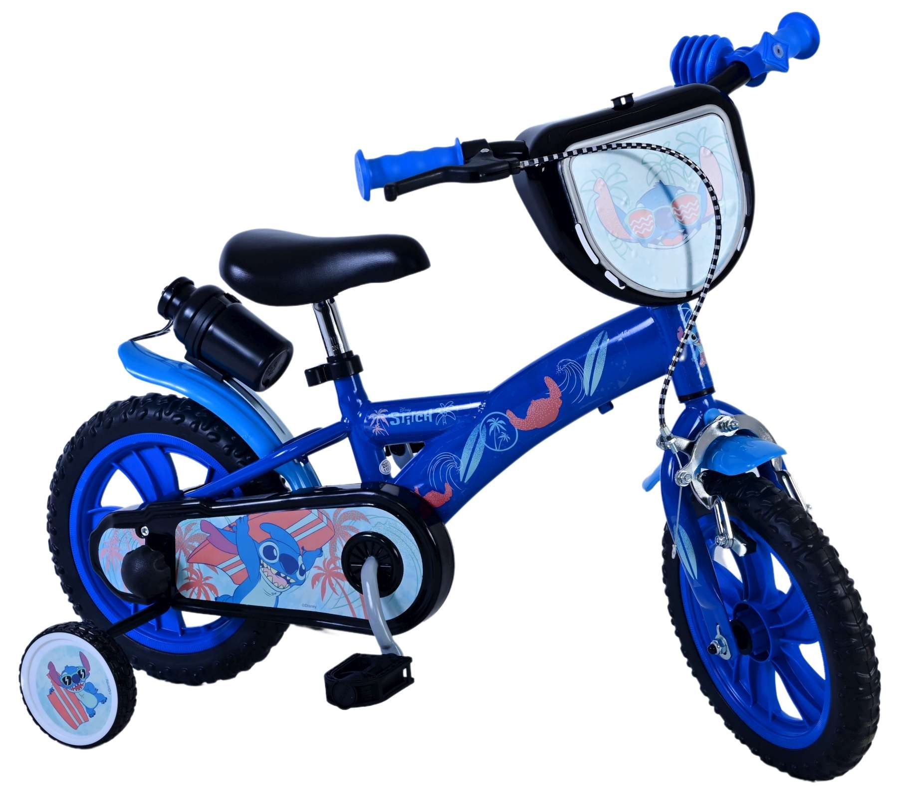 Disney Stitch Kinderfahrrad - Jungen - 12 Zoll - Blau