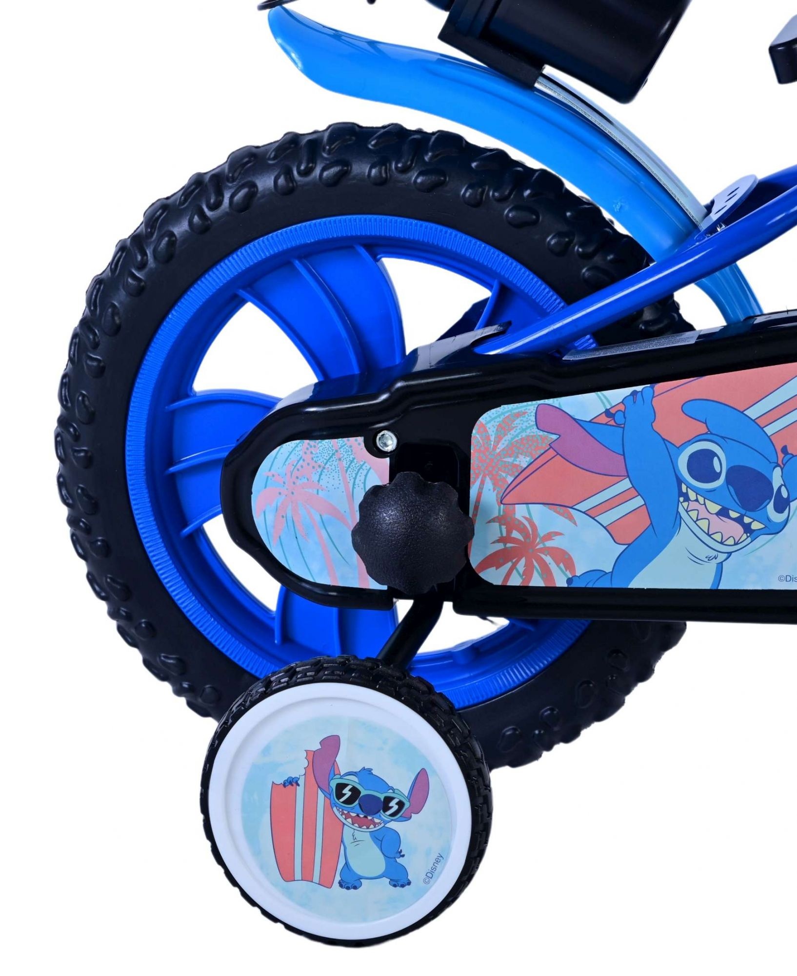 Disney Stitch Kinderfahrrad - Jungen - 12 Zoll - Blau