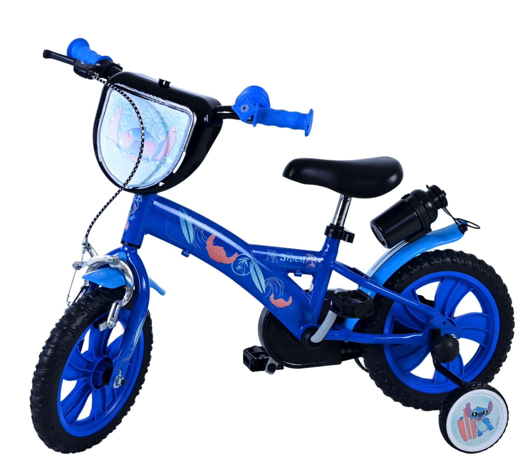 Disney Stitch Kinderfahrrad - Jungen - 12 Zoll - Blau