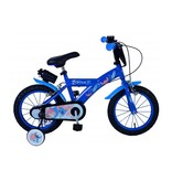 Disney Stitch Kinderfahrrad - Jungen - 14 Zoll - Blau - Zweihandbremsen