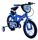 Disney Stitch Kinderfahrrad - Jungen - 14 Zoll - Blau - Zweihandbremsen