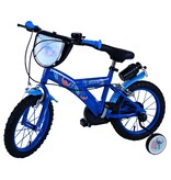 Disney Stitch Kinderfahrrad - Jungen - 14 Zoll - Blau - Zweihandbremsen
