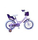 Disney Wish Kinderfiets - Meisjes - 16 inch - Paars - Twee handremmen