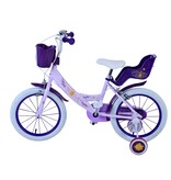 Disney Wish Kinderfiets - Meisjes - 16 inch - Paars - Twee handremmen
