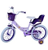 Disney Wish Kinderfiets - Meisjes - 16 inch - Paars - Twee handremmen