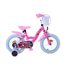 LOL Surprise Kinderfahrrad - Mädchen - 14 Zoll - Rosa - Zweihandbremsen