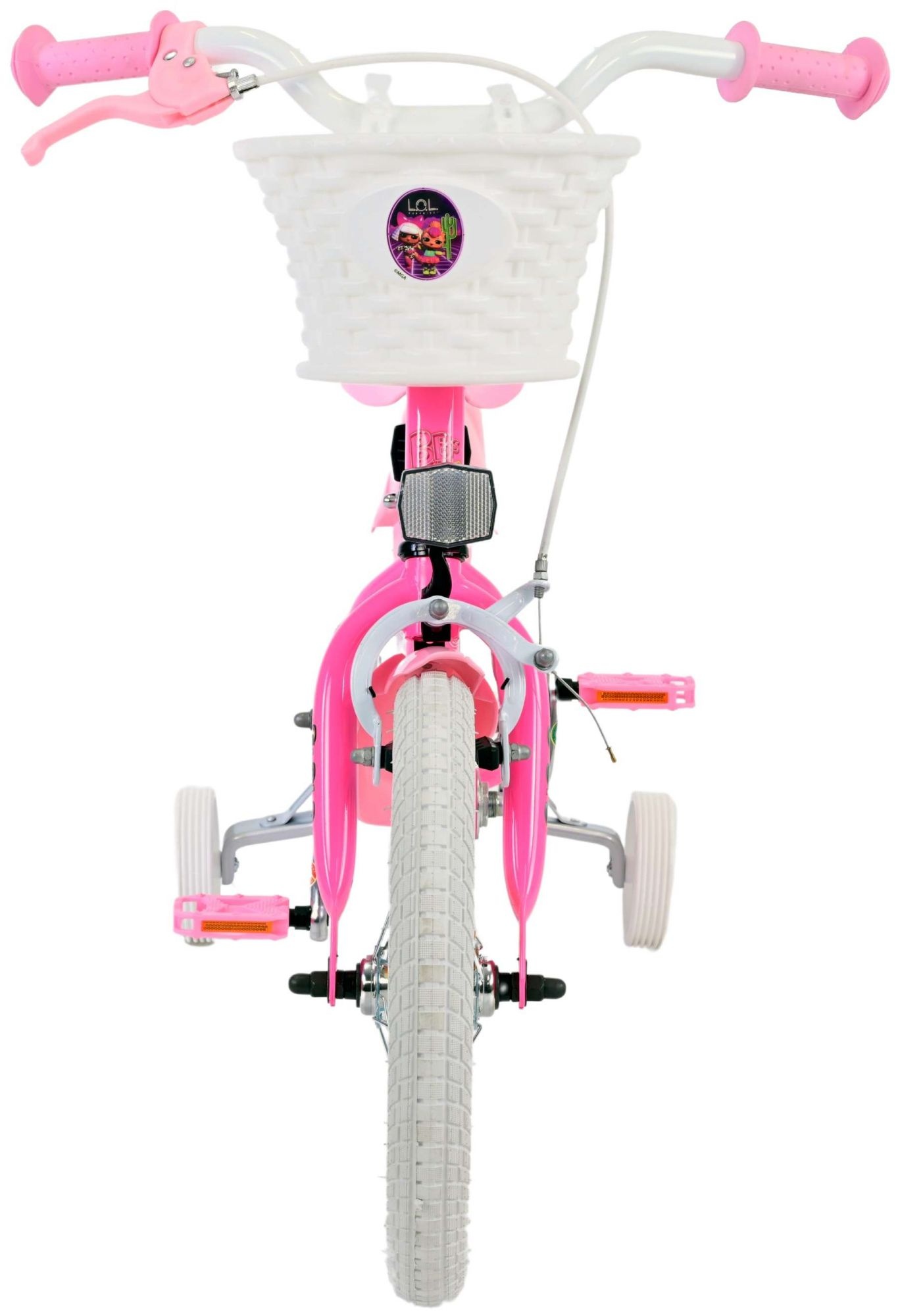 LOL Surprse Kinderfahrrad - Mädchen - 14 Zoll - Rosa