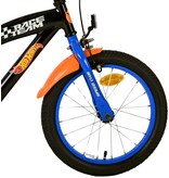 Hot Wheels Kinderfahrrad - Jungen - 16 Zoll - Schwarz Orange Blau