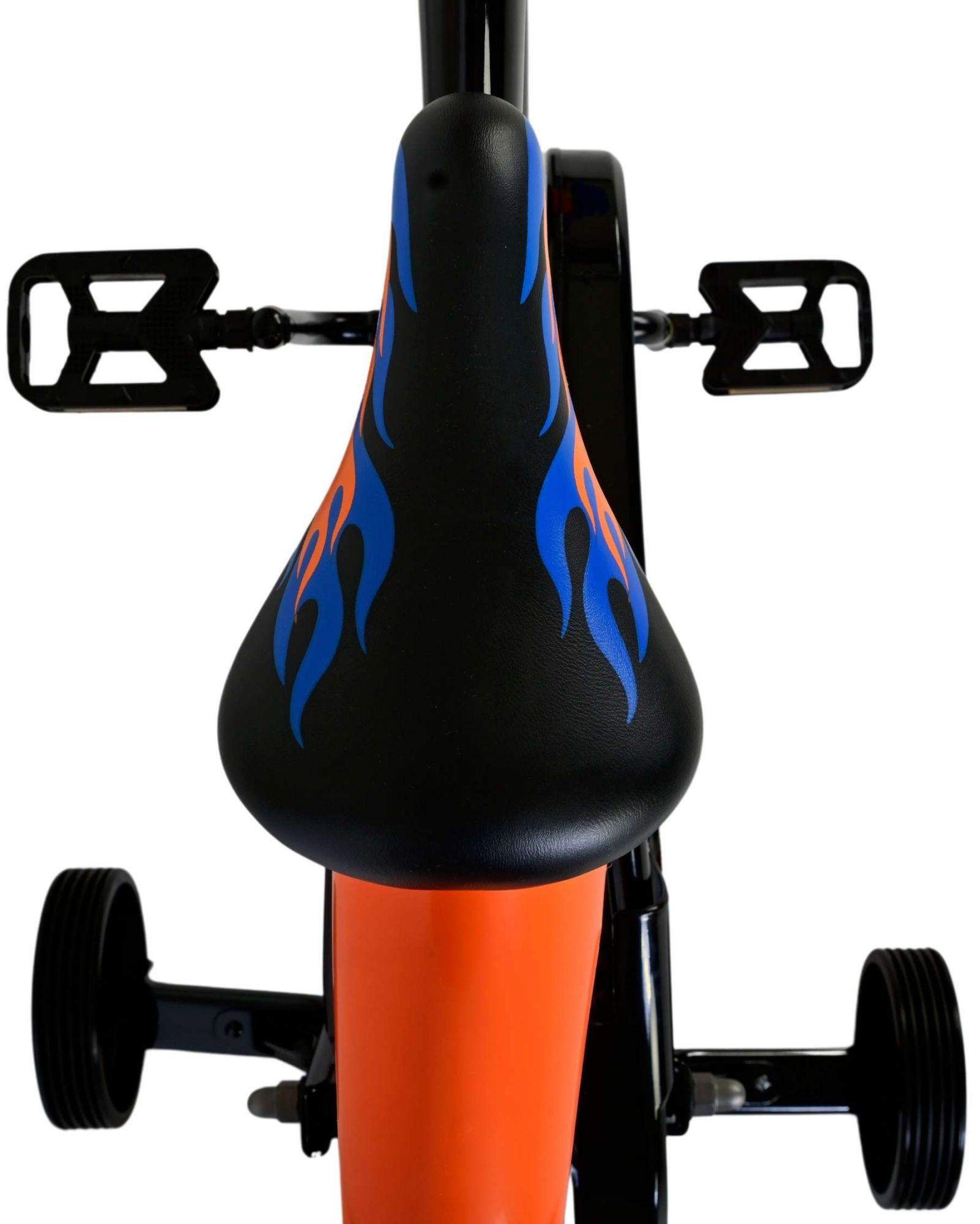 Hot Wheels Kinderfahrrad - Jungen - 16 Zoll - Schwarz Orange Blau
