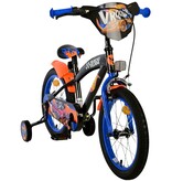 Hot Wheels Kinderfahrrad - Jungen - 16 Zoll - Schwarz Orange Blau