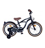 Volare Black Cruiser Children's Bicycle - Boys - 16 inch - Black