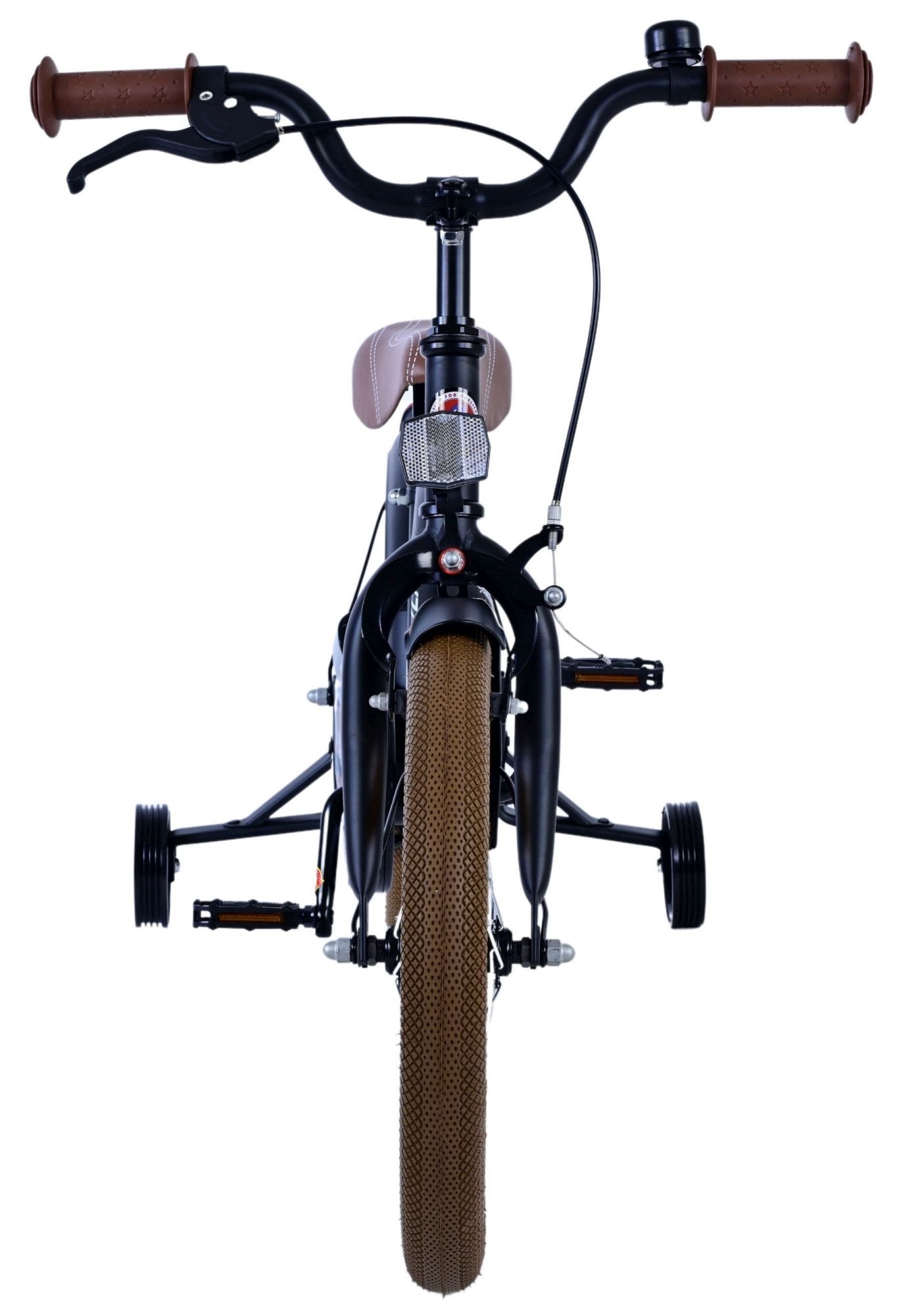 Volare Black Cruiser Children's Bicycle - Boys - 16 inch - Black
