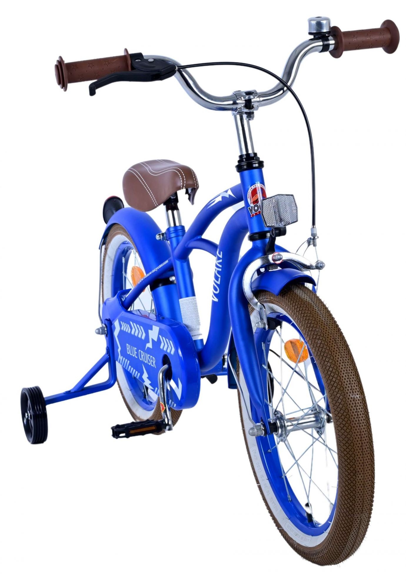 Volare Blue Cruiser Kinderfahrrad - Jungen - 16 Zoll - Blau
