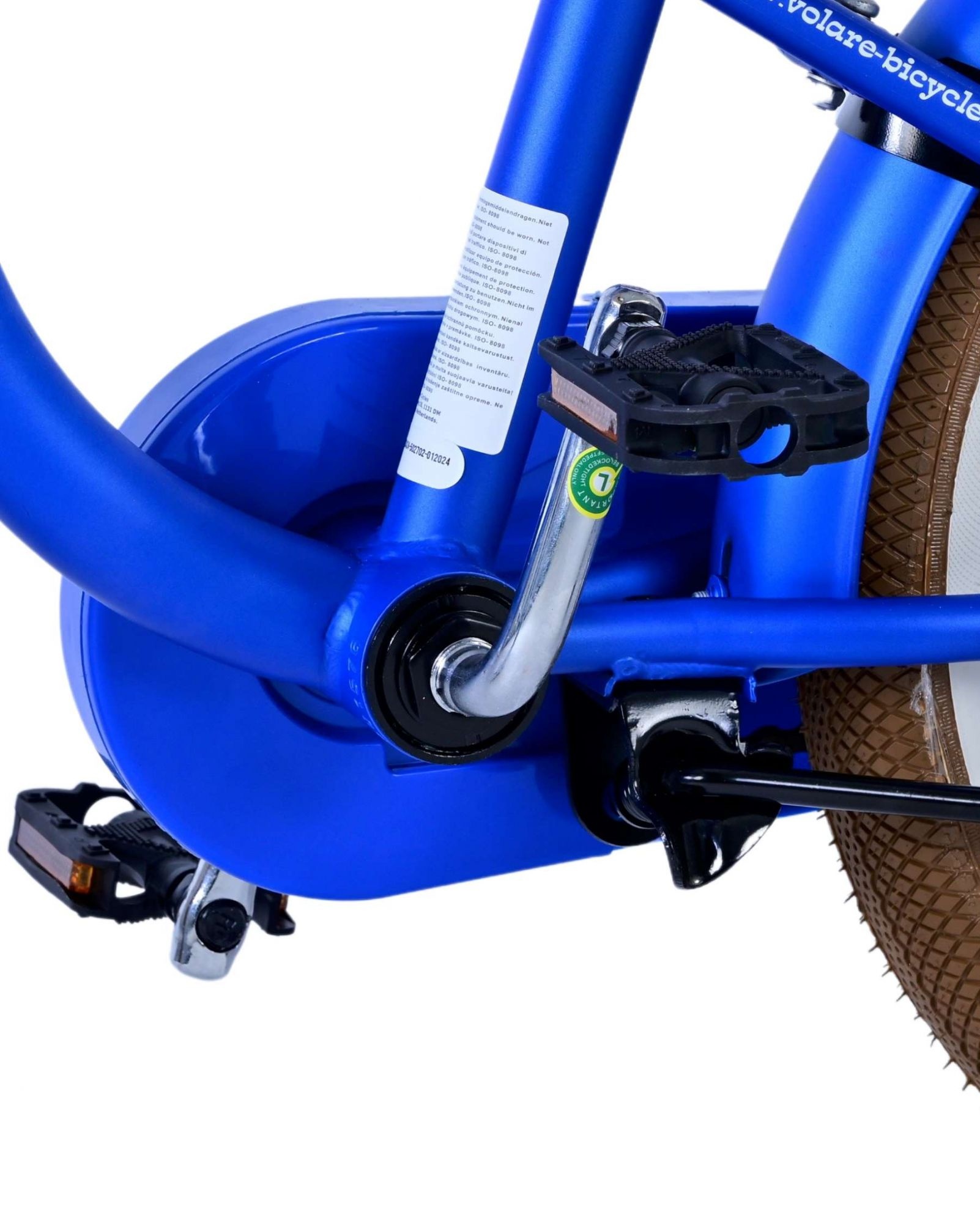 Volare Blue Cruiser Kinderfahrrad - Jungen - 16 Zoll - Blau