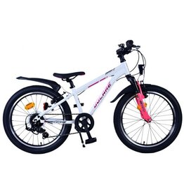 Volare XC Race Children's bike - 20 inch - 7 speed - White Pink