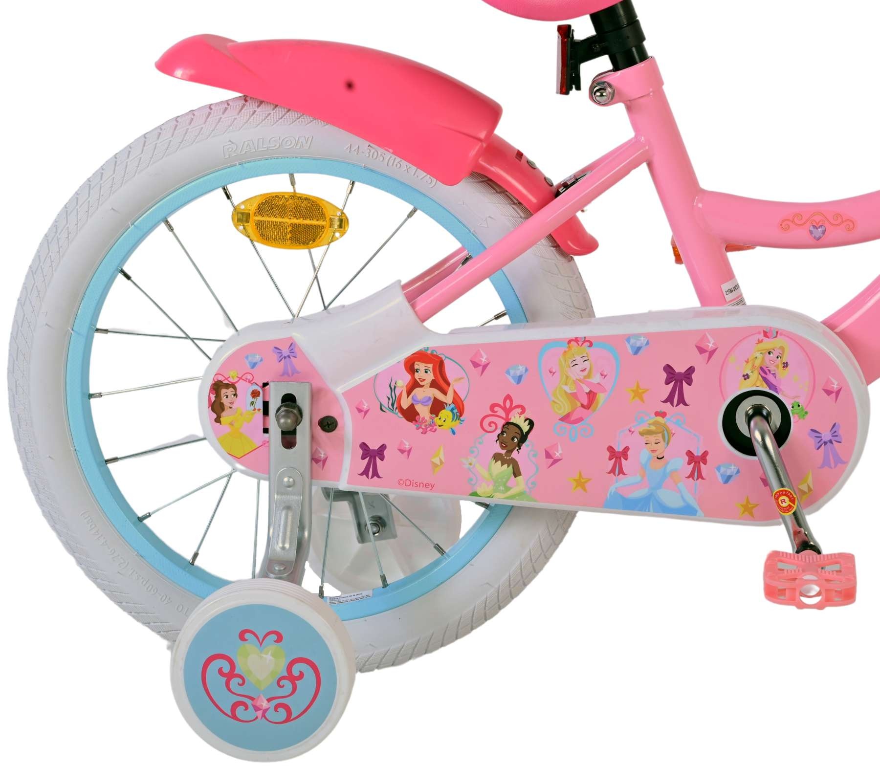 Disney Princess Children's Bicycle - Girls - 16 inch - Pink