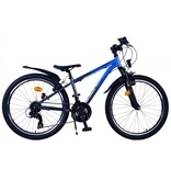 Volare XC Race Kinderfahrrad - 24 Zoll - 21 Gang - Blau/Grau
