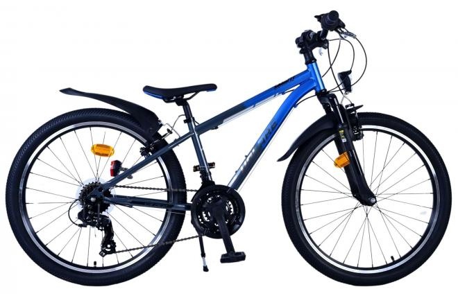 Volare XC Race Kinderfahrrad - 24 Zoll - 21 Gang - Blau/Grau