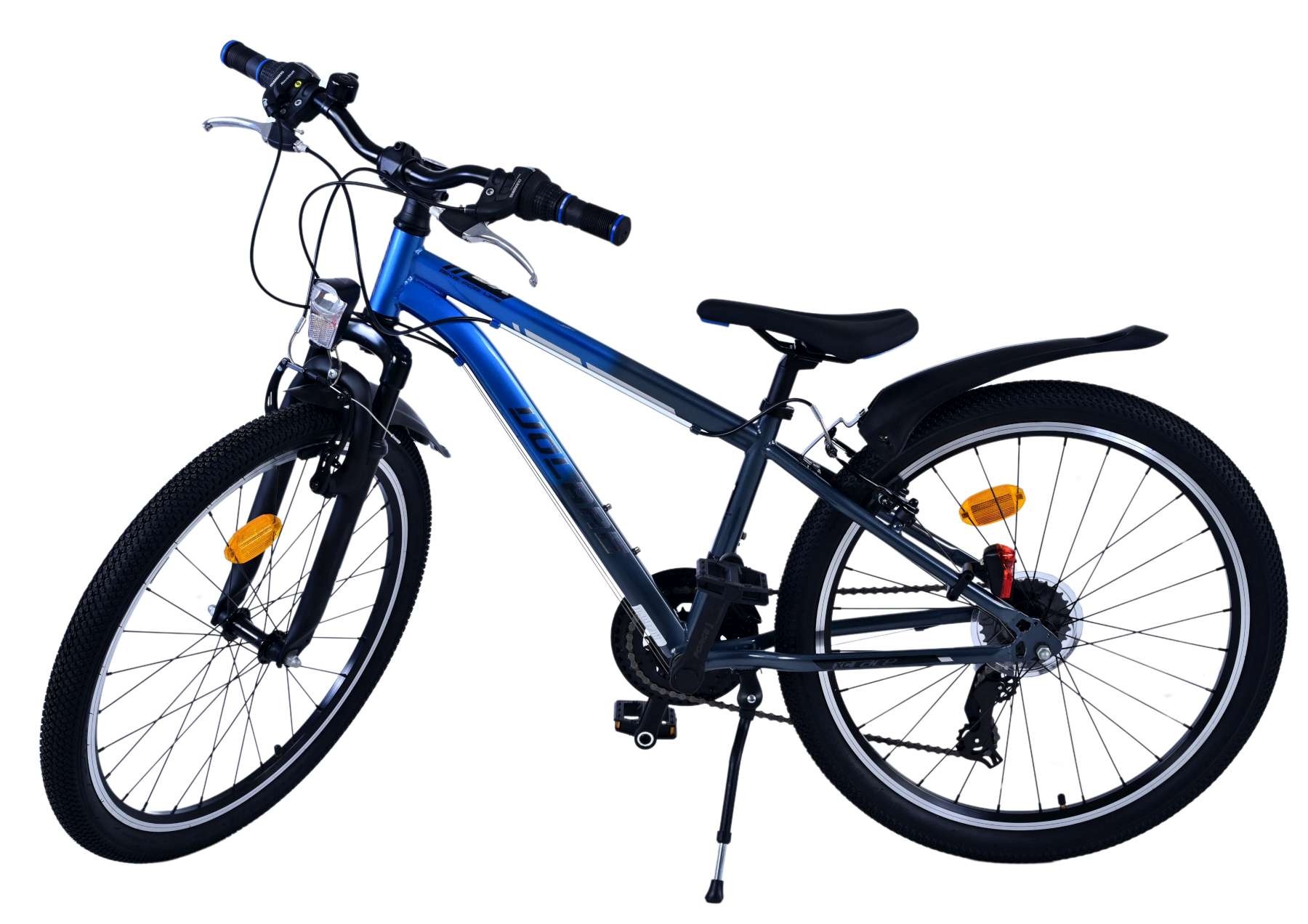 Volare XC Race Kinderfahrrad - 24 Zoll - 21 Gang - Blau/Grau