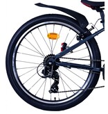 Volare XC Race Kinderfahrrad - 24 Zoll - 21 Gang - Rot/Grau