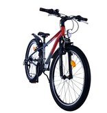 Volare XC Race Kinderfahrrad - 24 Zoll - 21 Gang - Rot/Grau