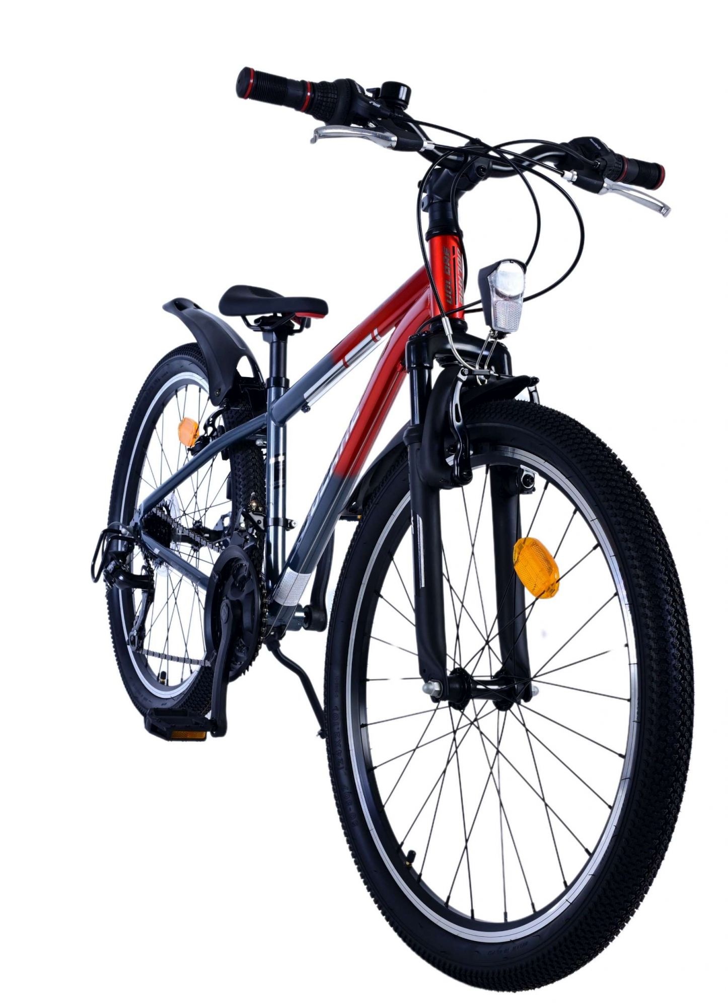 Volare XC Race Kinderfahrrad - 24 Zoll - 21 Gang - Rot/Grau